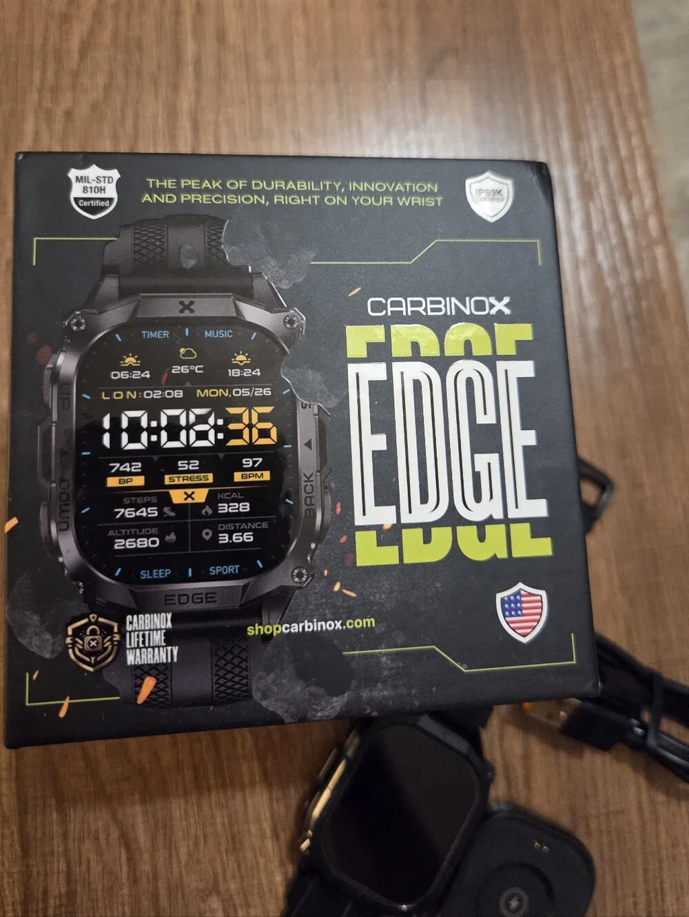 Carbinox smartwatch edge
